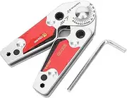 Welders Angle Clamp, 20200° Adjustable Angle Positioner, Magnetic Clamp for Metal Welding Processing Tool, 22KG Suction Iron Ability No Fixation Required for Welding