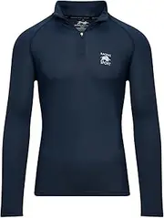 [Raging Bull] Mens Performance Quarter Zip Long-Sleeved Track Top