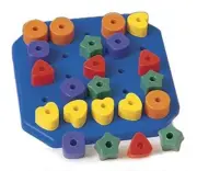 NEW BATTAT Count and Match Pegboard - Age 3+ Game Board
