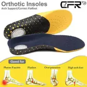 Orthotic Insoles Inserts Plantar Fasciitis High Arch Support Flat Feet Foot TRW