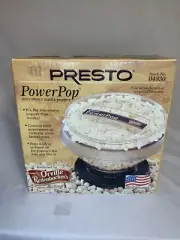 Presto Power Pop Microwave Multi-Popper Endorsed Orville Redenbacher 04830 NEW