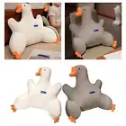 Goose Reading Pillow with Arms Backrest Pillow for Car Office Chair Relaxing