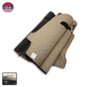 Black Leather Car Sun Shading Pad Dashboard Mat For Jeep Grand Cherokee 11-17 (for: Jeep)