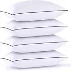 Pillows Queen Size Set of 4 - Bed Pillows for Sleeping 4 Pack, Cooling