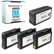 4PK 952 XL 952XL Ink Cartridge Combo Pack for HP OfficeJet Pro 8740 8743 8744