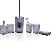 Square Bathroom Set washbasin countertop toiletries Toilet Brush mouthwash Cup