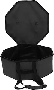 GLEAVI Foldable Travel Hat Storage Bag Portable Cowboy Hat Organizer for Caps Sturdy Cloth Efficiently Neat Storage for Outdoor Events Trips Large Carrier with Handles