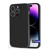 Case Cover For Apple Shockproof Silicone Case iPhone 15 Pro Black