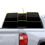 Precut Rear Windshield Nano Ceramic Window Tint Film Kit Fits GMC Canyon 2023+
