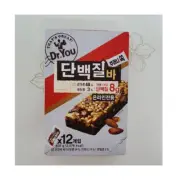 Orion Dr. You Protein Bar Almond Peanut Bean Snack 34g × 12ea / Korean Food