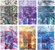 120Pcs Water Series Decorative Paper, Ocean-Inspired Dual Material Ephemera for Scrapbooking, Journaling, Junk Journals & DIY Crafts, with Glue Tape