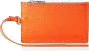 [Furla] 1003-63200 DELFI M Card CASE Charm Women's Keychain, Arancione g (1003-63200)