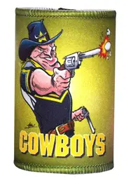 Cowboys Rugby League Paul Harvey Design Can Cooler Stubby Holder