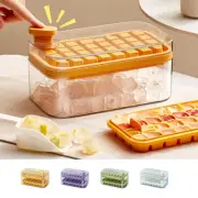 2Layer One-button Press Type Ice Mold Box Plastics Ice Cube Maker Ice Tray Mold
