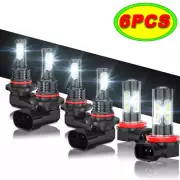 Para For Honda Odyssey 2005-2008 2009 2010 -faro LED + luces antiniebla Blanco