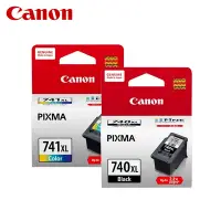 在飛比找Yahoo奇摩購物中心優惠-【CANON 佳能】PG-740XL CL-741XL 原廠