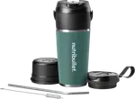 NUTRIBULLET Stainless Steel Flip Portable Blender Eucalyptus