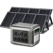 ALLPOWERS R2500 2016Wh Power Station 200W Solar Panels Battery Backup Camping