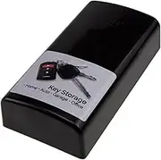 Magnetic Hide Key Holder With Strong Magnet - Anti-Lost Hidden Emergency Box for Car, Truck, Home, Office