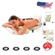 Cream White Wedge Cushion for Massage Tables - Soft Support for AA-C+ Sizes