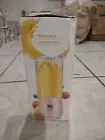 500ml USB Rechargeable Electric Juicer Cup Blender Fruit Mixer ( White )