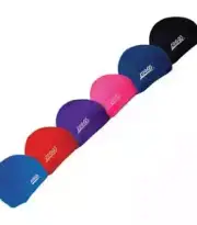 Zoggs silicone swimming caps - one size fits all, multiple colour options