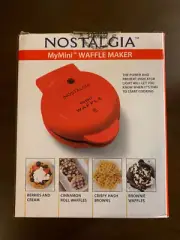 Mymini Wafle Maker, Nostalgia