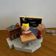 Peanuts Teacher Talking Classroom School Ornament Linus Sally Charlie Brown