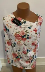 Milk Snob Nursing Cover/Baby Car Seat Canopy French Roses Floral