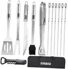 BBQ Grilling Tools Set,Stainless Steel Grilling Accessories Kit for Men 13 PCS