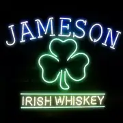 Jameson Irish Whiskey 20"x16" Neon Sign Bar Lamp Light Party Gift Pub Man Cave