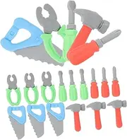 JOINPAYA 4 Sets Cartoon Pliers Erasers for Fun Repair Tool Design Easy to Use for Schoolwork Stationery for Clean Homework Random Color