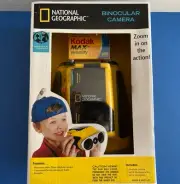 National Geographic Binocular Camera Kodak 400 Film Geography & Exploration