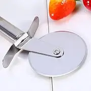 1 pc Pizza Cutter Stainless Steel Pizza Knife Cake Bread Pies Round Knife Cutter Pizza Tool Pizza Wheels Cooking Tool