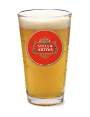 Stella Artois - 16oz Pint Beer Glass Pub Barware Tea Seltzer Cocktail
