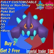 Pokémon Sword and Shield ✨ Shiny Boldore ✨ W/ Best 6IV Customizable