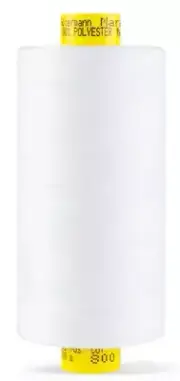 Beading Thread Tex 40 Polyester White Cone 765 yards