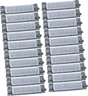 SHERCHPRY 20pcs Self Grip Hair Rollers Curly Hair Perm Tool Heatless Curler for Men Women