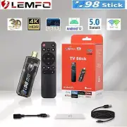Mini Android 12 TV Stick H98 updated version 3D 8K Video
