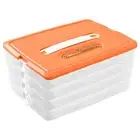 Fridge Organizer Box Multi-layer Multipurpose Fridge Storage Container