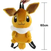 Eevee Backpack Kawaii Plush Bag Schoolbag Couple Backpack Cosplay Props
