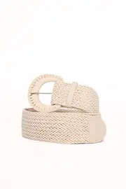 [PUP38] Preston Belt - Cream cream