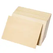 15 PCS Dolls House Building Supplies Handicraft Materials Basswood Board Office