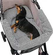Dog Stroller Mat | Dog Stroller Pet Bed Mat,Washable Anti-Slip Liner Cushion Waterproof Bed Pillows for Cat Animal Cart Comfortable Rides Walking Outdoor Travel