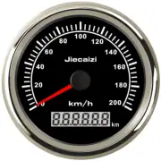 Jiecaizi 85mm 200KPH GPS Speedometer Digital Gauge for Auto Boat Marine Odometer