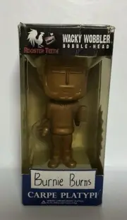 FUNKO BURNIE BURNS WACKY WOBBLER BOBBLE HEAD - Damaged Box
