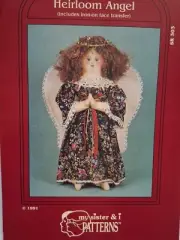 Angel Doll 15" Heirloom 303 Sewing Pattern Transfer Brandywire My Sister & I