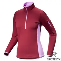 在飛比找蝦皮商城優惠-【ARCTERYX 始祖鳥】女 款彈性透氣保暖刷毛套頭衫 R