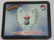 Pokemon Stadium Action 3DS 2000 Card Tazo Pogs #4 Butterfree