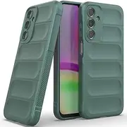 [Eabhulie] Galaxy A25 Case, Flexible TPU Silicone Non-Slip Shock-Absorbent Case Cover for Samsung Galaxy A25 Green